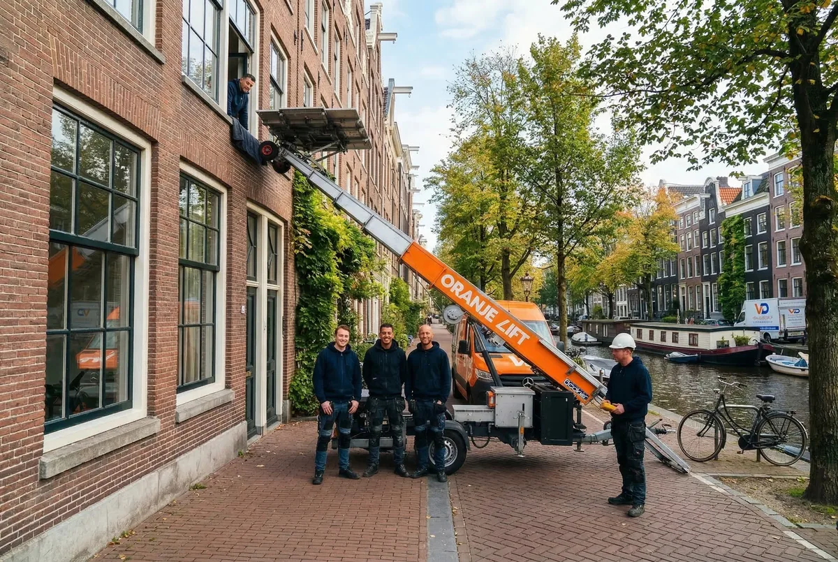 Professionele verhuislift Den Bosch